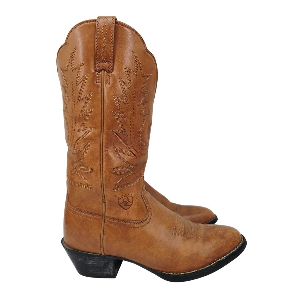 Ariat Women's Western Leather Boots Brown 5.5